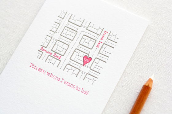 Valentine`s Day letterpress stationery 15